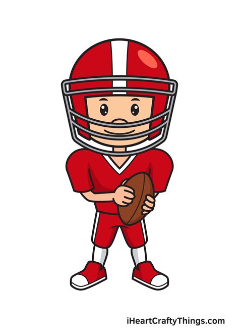 football player sketch|easy to draw football players.